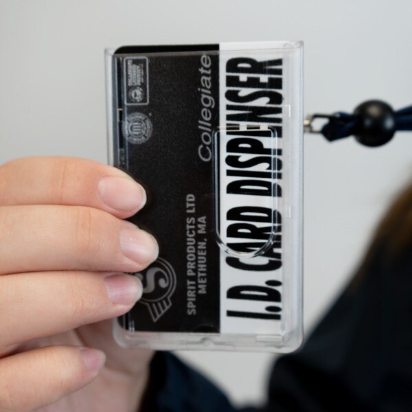 utah state lanyard card dispenser